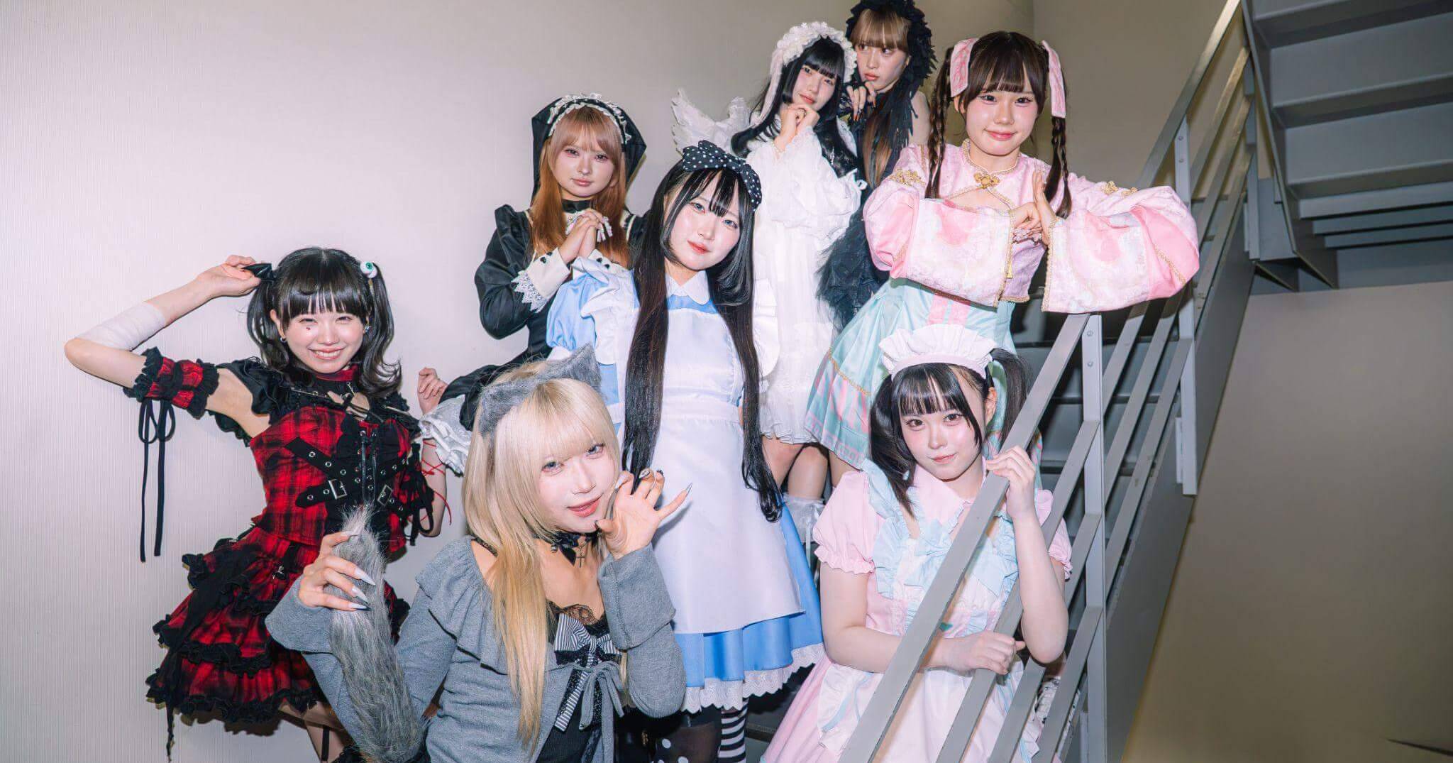 絶対少女物語vol.3 ハロウィン仮装集合写真（アイキャッチ）